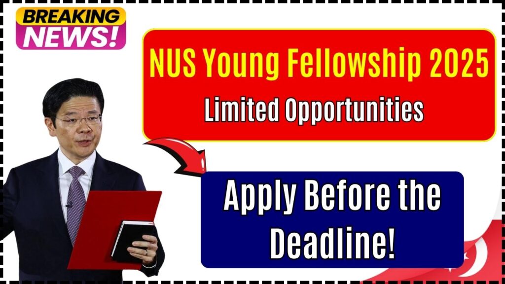 NUS Young Fellowship 2025: Limited Opportunities – Apply Before the Deadline! 1 NUS Young Fellowship 2025