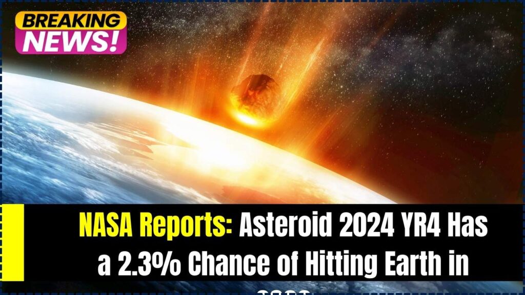 Asteroid 2024 YR4 Has a 2.3% Chance of Hitting Earth in 2032 – NASA Reports! 1 Asteroid 2024 YR4 Has a 2.3% Chance of Hitting Earth in 2032