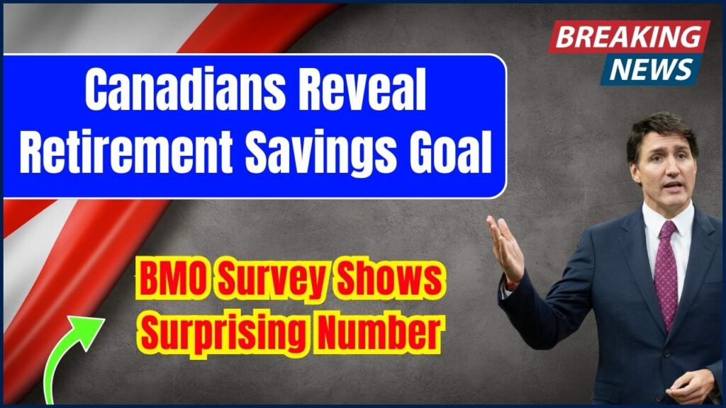 Canadians Reveal Retirement Savings Goal – BMO Survey Shows Surprising Number 1 Canadians Reveal Retirement Savings Goal