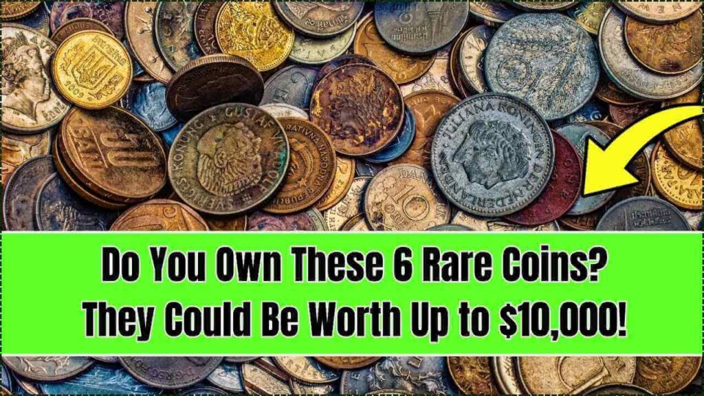 Do You Own These 6 Rare Coins? They Could Be Worth Up to $10,000! 1 Do You Own These 6 Rare Coins