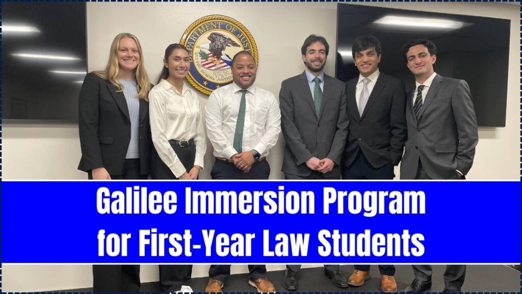 Galilee Immersion Program for First-Year Law Students – Exploring the World of Public Interest Law 1 Galilee Immersion Program for First-Year Law Students