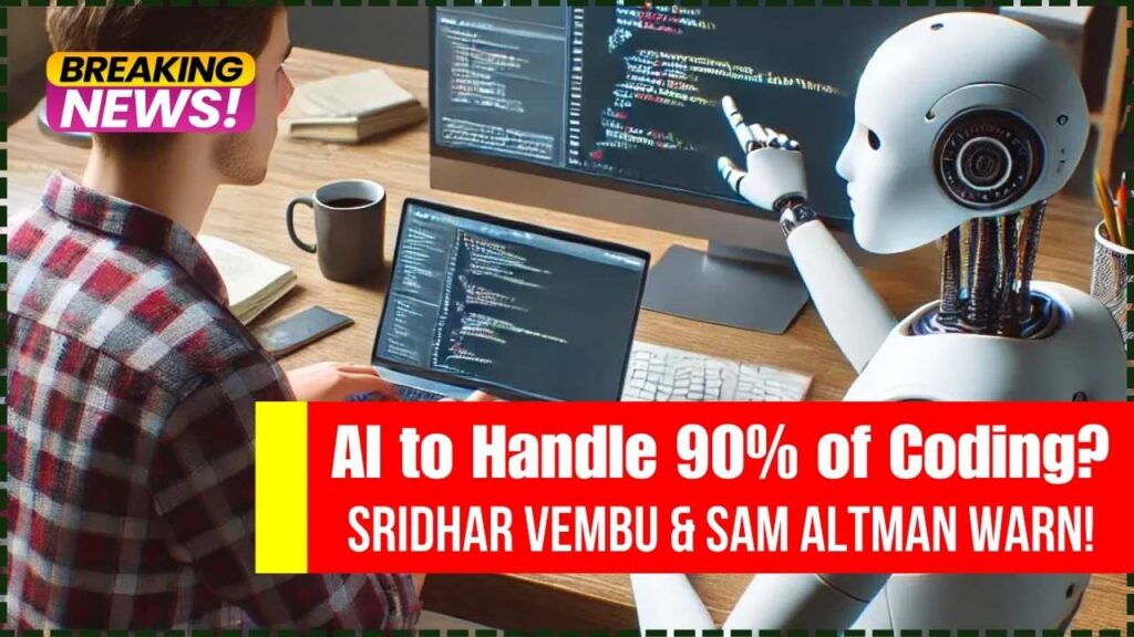 AI to Handle 90% of Coding? Zoho’s Sridhar Vembu & OpenAI’s Sam Altman Warn Techies! 1 AI to Handle 90% of Coding