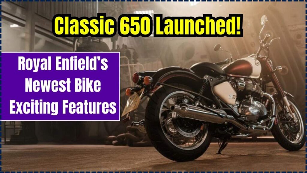 Classic 650 Launched! Royal Enfield’s Newest Bike Packs These Exciting Features 1 Royal Enfield’s Newest Bike Packs