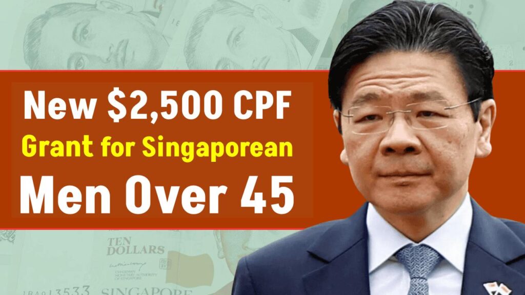 $2,500 Pension Scheme Launched for Singaporean Men Over 45 – Check Eligibility Criteria and How to Apply! 1 $2,500 Pension Scheme Launched for Singaporean Men Over 45