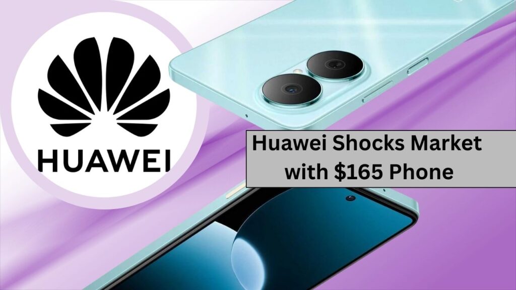 Huawei Shocks Market with $165 Phone: Boasting 6,620mAh Battery and 90Hz Display 1 Huawei Shocks Market with $165 Phone