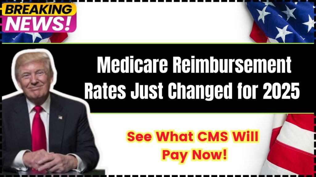 Medicare Reimbursement Rates Just Changed for 2025—See What CMS Will Pay Now! 1 Medicare Reimbursement Rates Just Changed for 2025