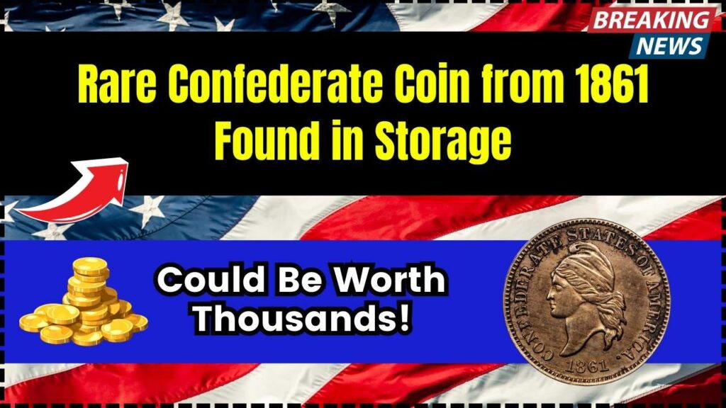 Rare Confederate Coin from 1861 Found in Storage – Could Be Worth Thousands! 1 Rare Confederate Coin from 1861 Found in Storage
