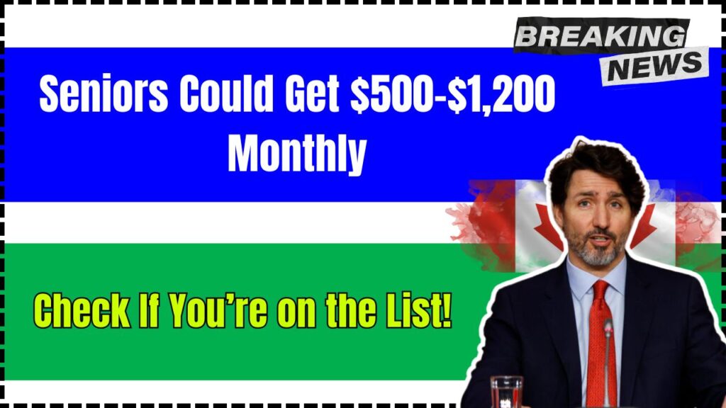 Seniors Could Get $500–$1,200 Monthly – Check If You’re on the List! 1 Seniors Could Get $500–$1,200 Monthly