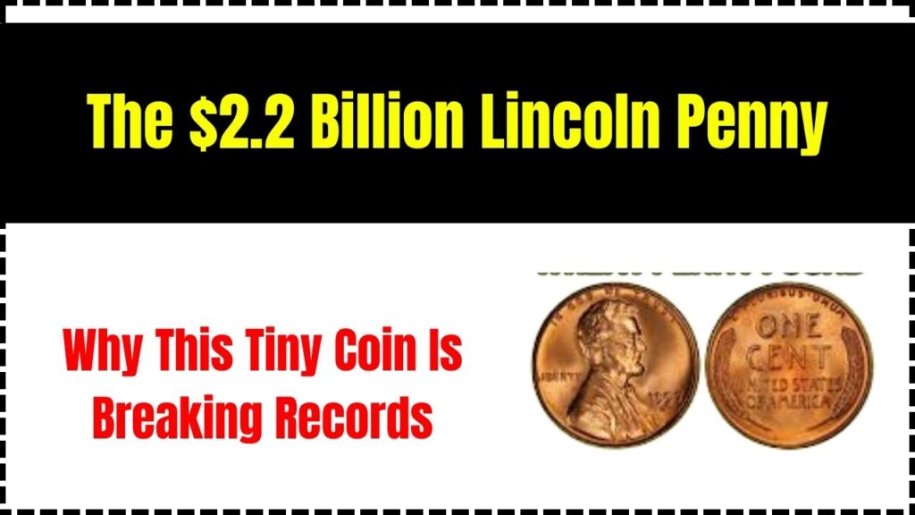 The $2.2 Billion Lincoln Penny: Why This Tiny Coin Is Breaking Records 1 The $2.2 Billion Lincoln Penny