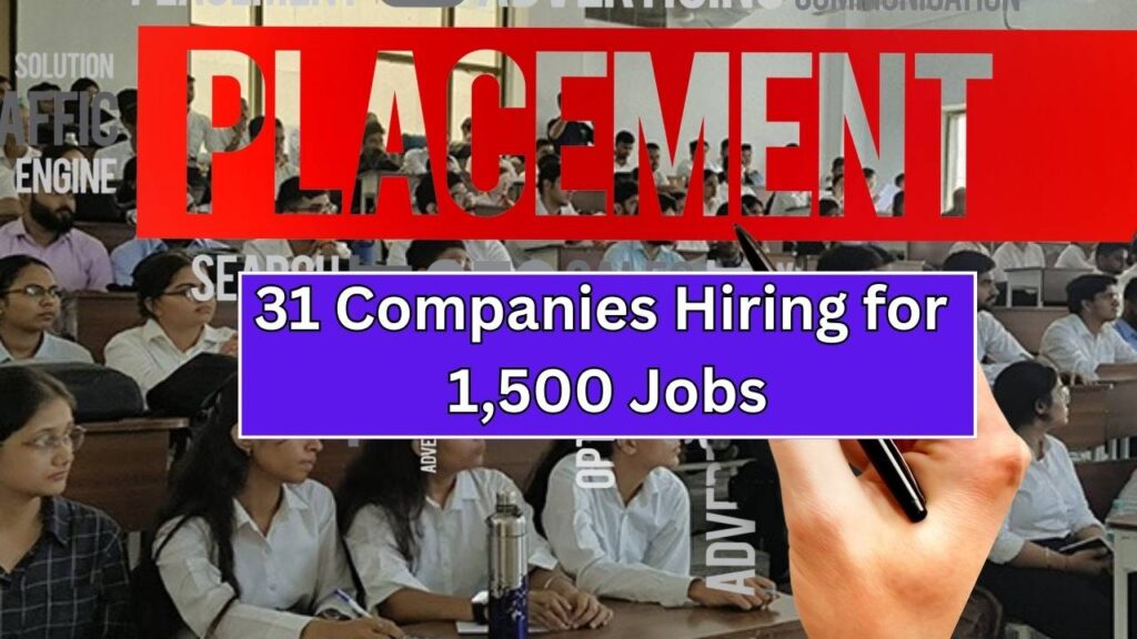 DU Students Alert: 31 Companies Hiring for 1,500 Jobs – Check How to Apply Now 1 31 Companies Hiring for 1,500 Jobs