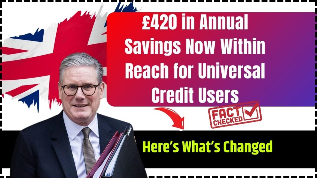 £420 in Annual Savings Now Within Reach for Universal Credit Users; Here’s What’s Changed 1 £420 in Annual Savings Now Within Reach for Universal Credit Users
