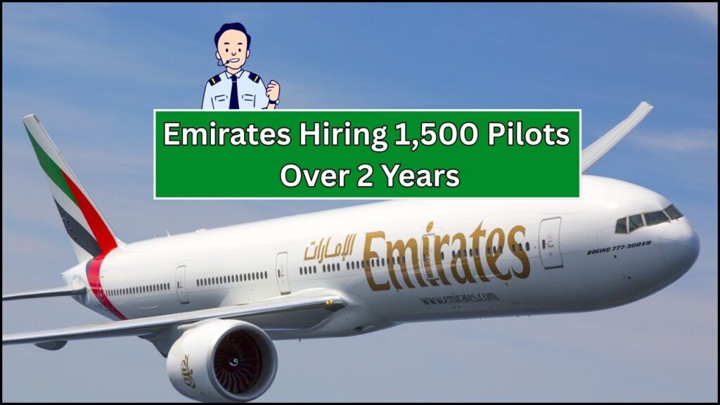 Emirates Hiring 1,500 Pilots Over 2 Years: Salary, Eligibility, and How to Apply 1 Emirates Hiring 1,500 Pilots Over 2 Years
