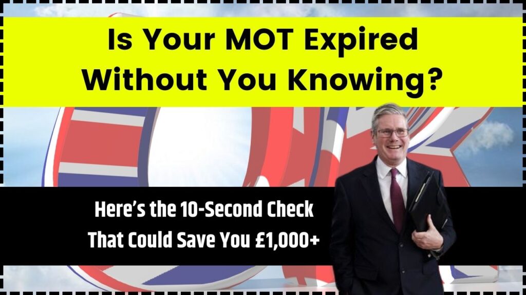Is Your MOT Expired Without You Knowing? Here’s the 10-Second Check That Could Save You £1,000+ 1 Is Your MOT Expired Without You Knowing