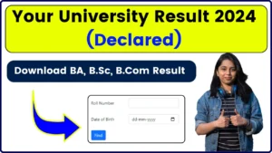 University Result 2025 (Declared) – Download BA, B.Sc, B.Com 1st, 2nd, 3rd Year Result
