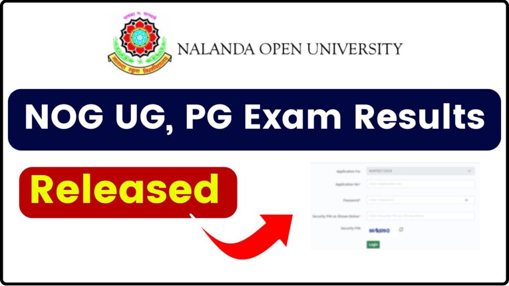 NOU Result 2024 [OUT]: Nalanda Open University UG, PG Exam Results ...