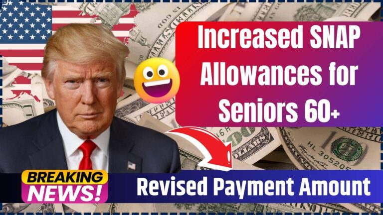 Increased SNAP Allowances for Seniors 60+