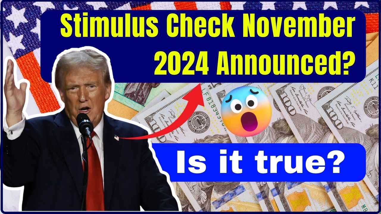 725 Stimulus Check November 2024 Announced, Who will get this? Check