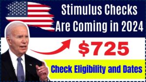 $725 Stimulus Checks Are Coming in 2024