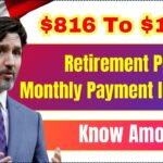 Canada Retirement Pension $816 To $1364 Monthly Payment In 2024