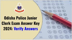 Odisha Police Junior Clerk Exam Answer Key 2024