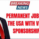 Permanent Jobs in the USA with Visa Sponsorship