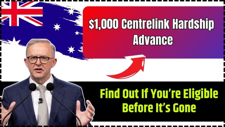 $1,000 Centrelink Hardship Advance