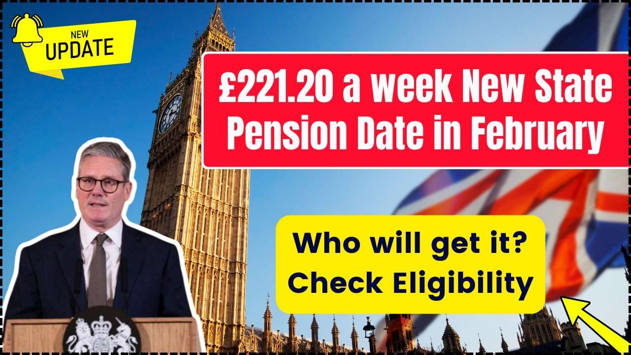 £221.20 a week New State Pension Date in February 2025 Who will get