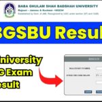 BGSBU Result