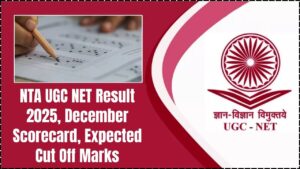 NTA UGC NET Result 2025
