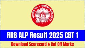 RRB ALP Result 2025 CBT 1