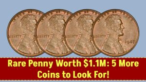 $1.1 Million For This 1958 Doubled Die Penny: 5 More Valuable Coins! How to Spot Them?