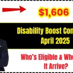 $1,606 Disability Boost Coming in April 2025