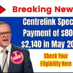 Centrelink Special Payment of $800 – $2,140 in May 2025