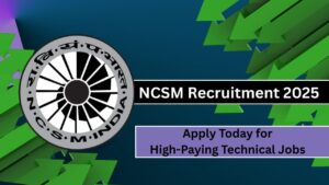 NCSM Recruitment 2025