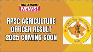 RPSC Agriculture Officer Result 2025