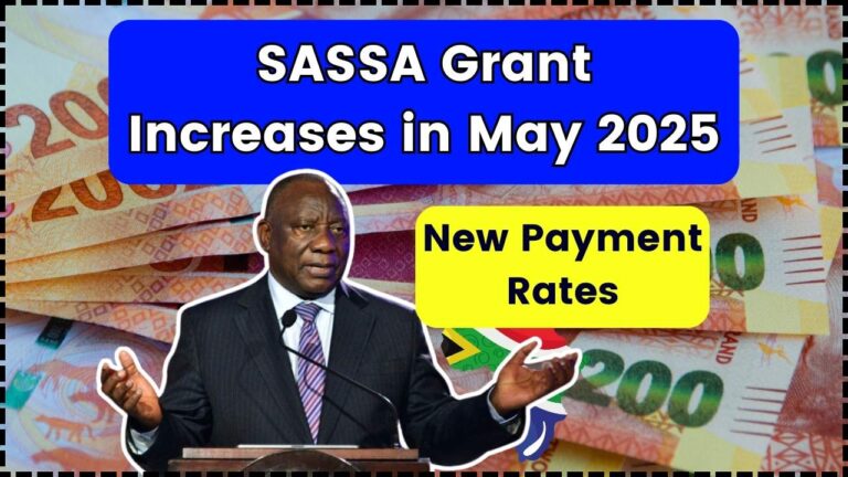 SASSA Grant Increases in May 2025