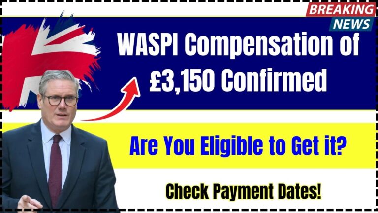WASPI Compensation of £3,150 Confirmed