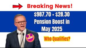 $987.70 + $28.30 Pension Boost in May 2025