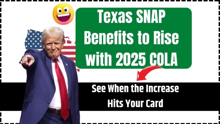 Texas SNAP Benefits to Rise with 2025 COLA