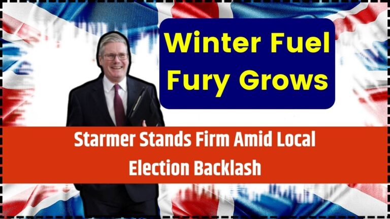 Winter Fuel Fury Grows Starmer Stands Firm Amid Local Election Backlash